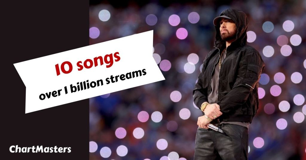 Eminem 10 billionaire songs
